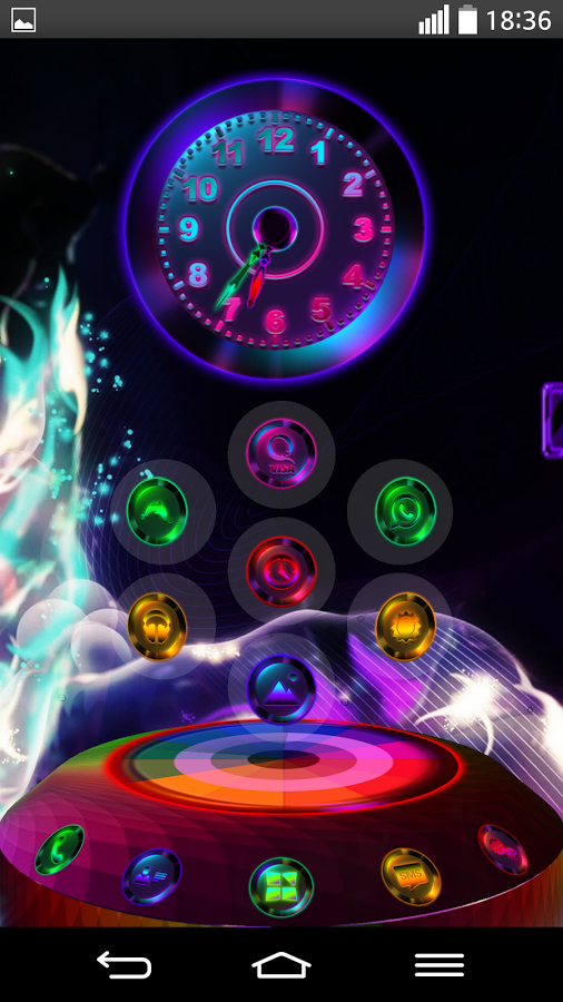 Next Launcher Theme MixedColor