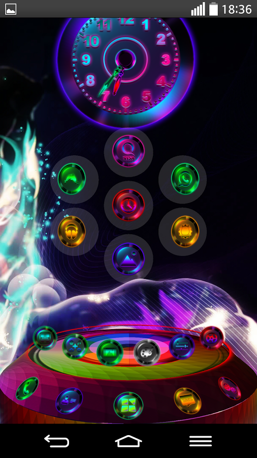 Next Launcher Theme MixedColor