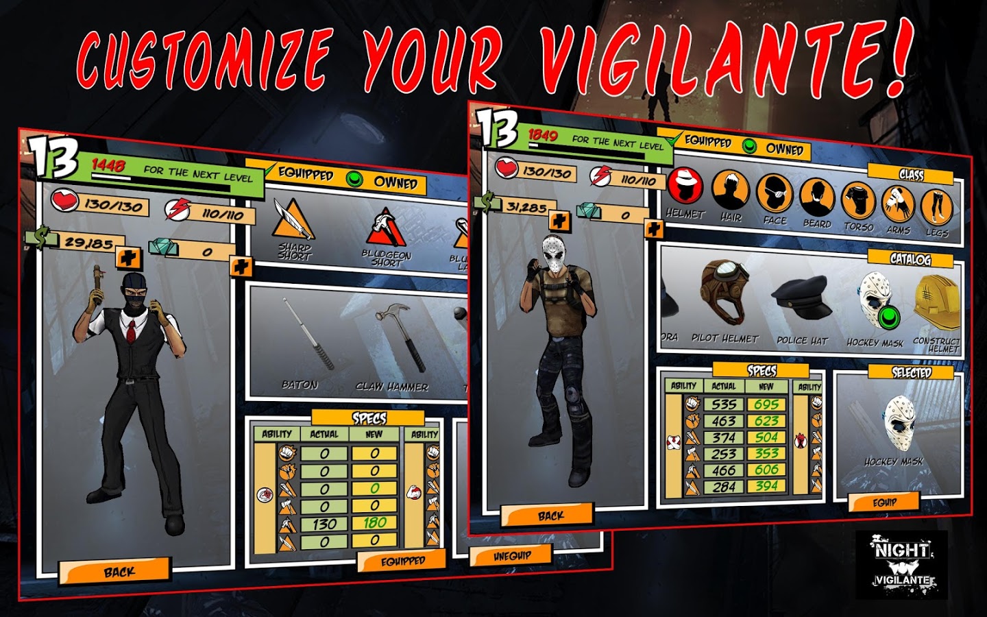 Night Vigilante (Mod Money) 
