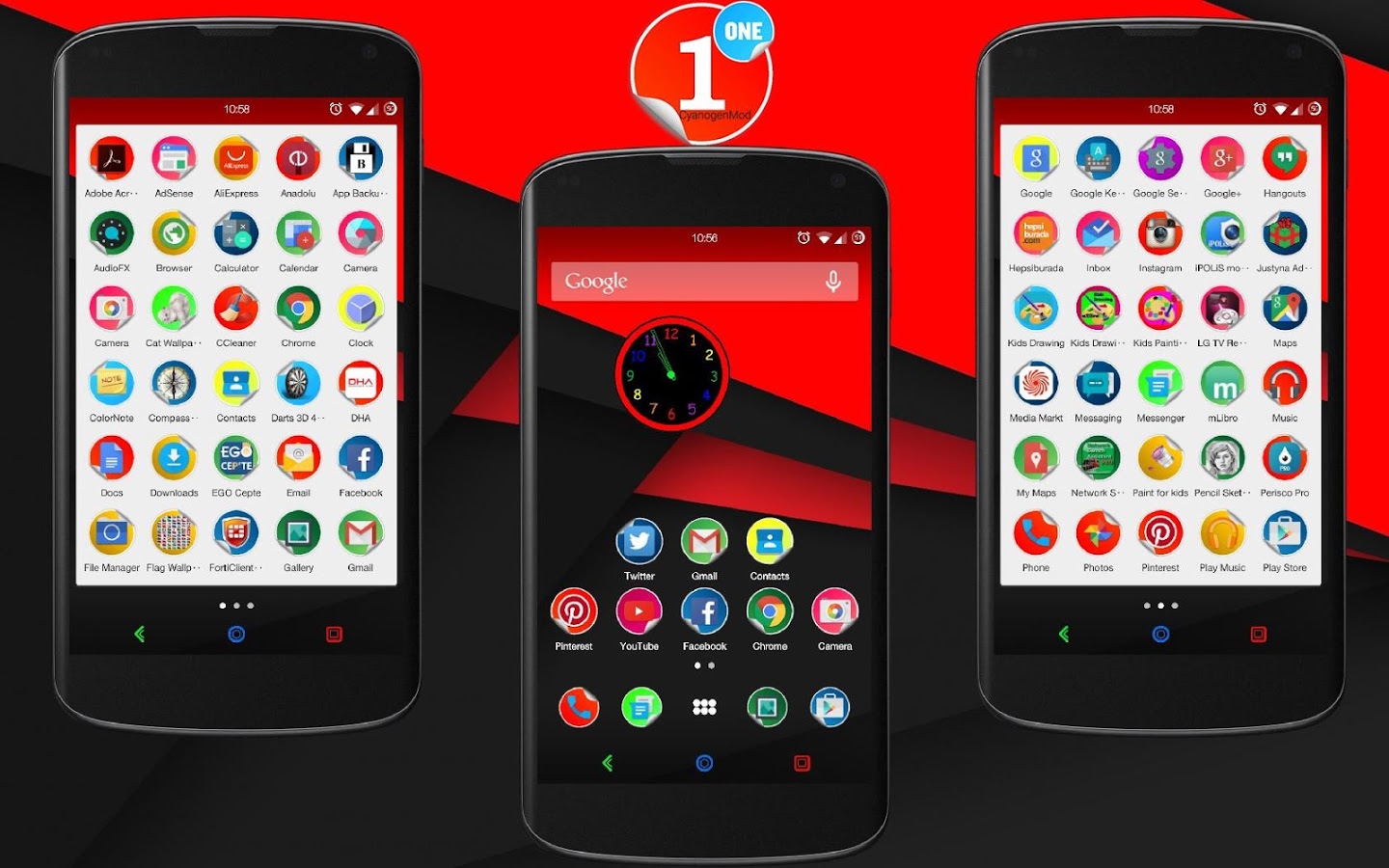 ONE CM12/CM12.1/PA THEME