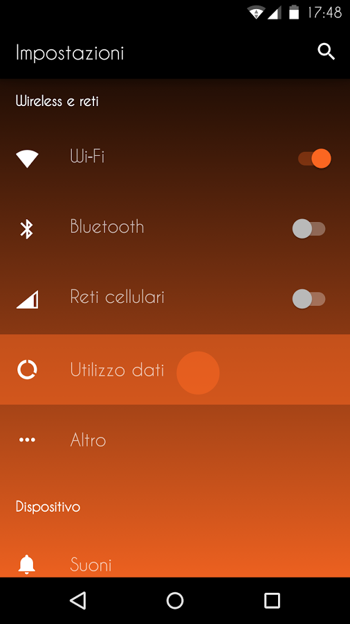 Orange Shade - CM12 Theme