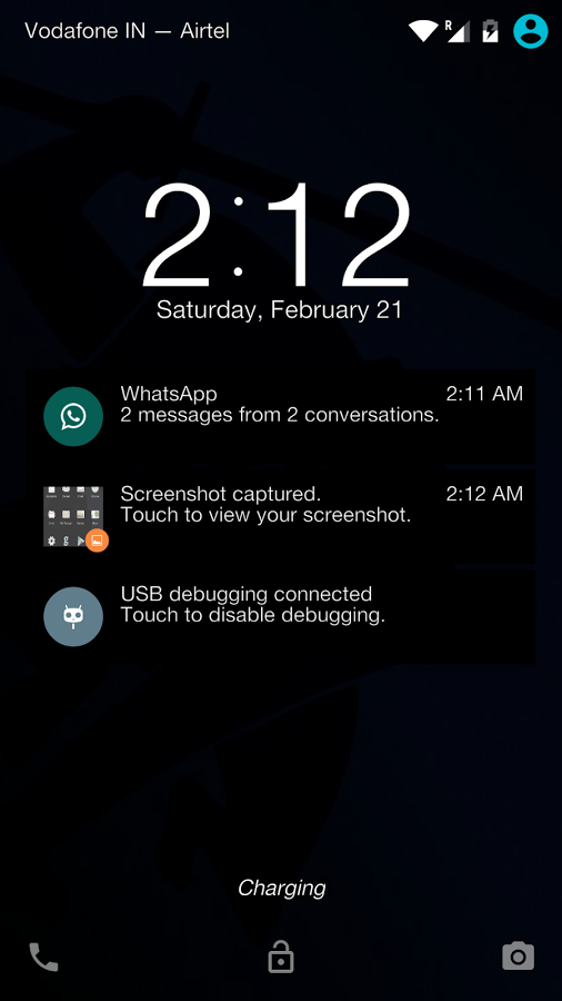 Pitch Dark-CM12 Theme