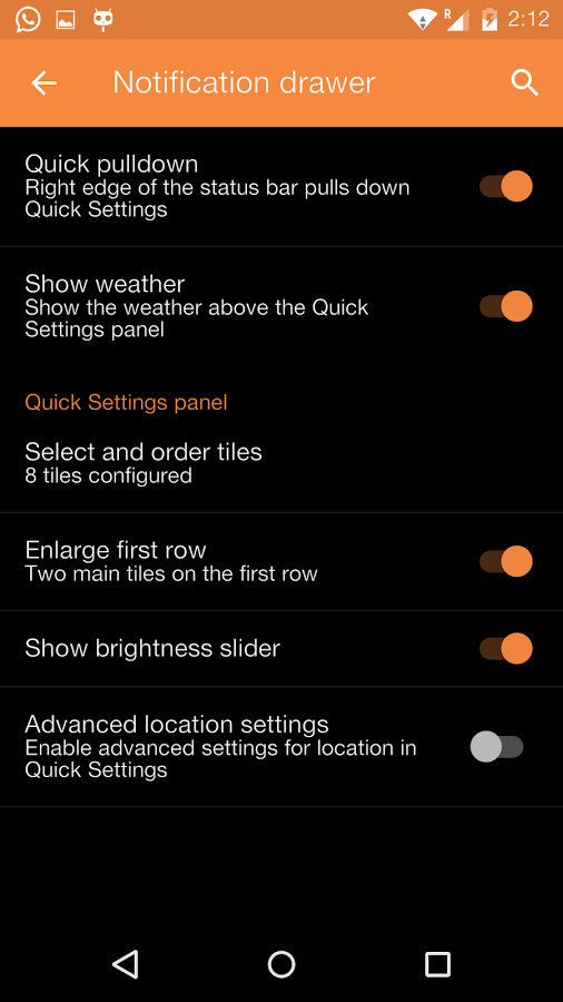 Pitch Dark-CM12 Theme