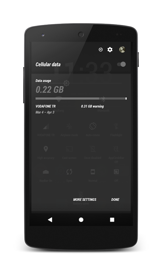 PitchBlack™(S-Grey) CM12 Theme