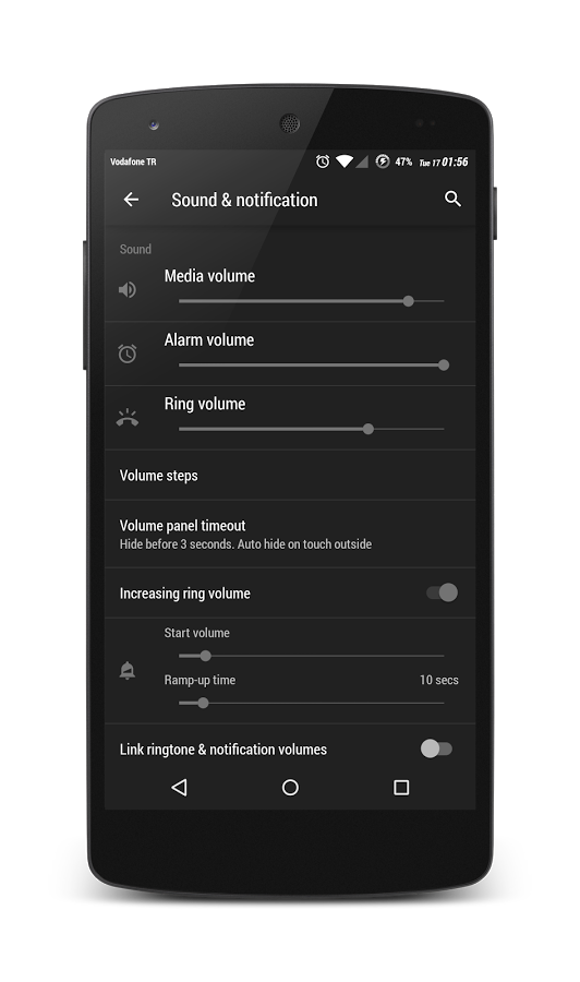 PitchBlack™(S-Grey) CM12 Theme