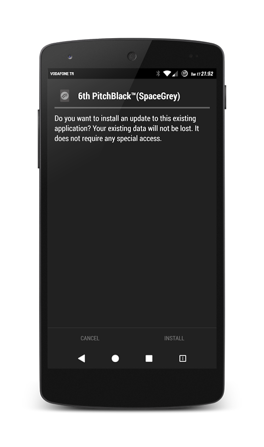 PitchBlack™(S-Grey) CM12 Theme