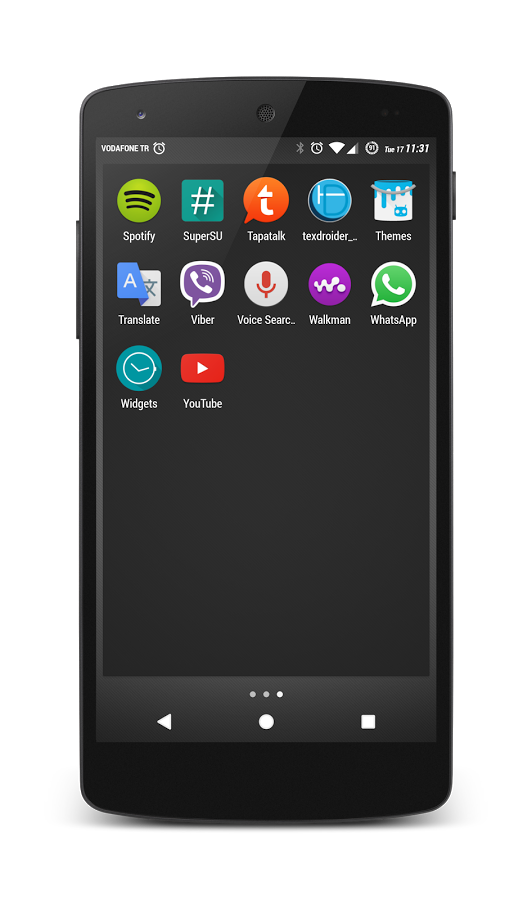 PitchBlack™(S-Grey) CM12 Theme