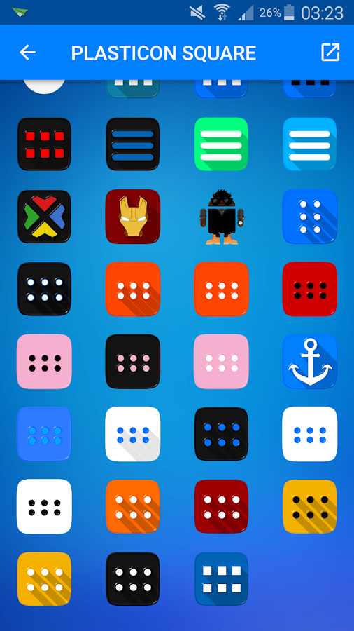 PLASTICON Square - Icon Pack