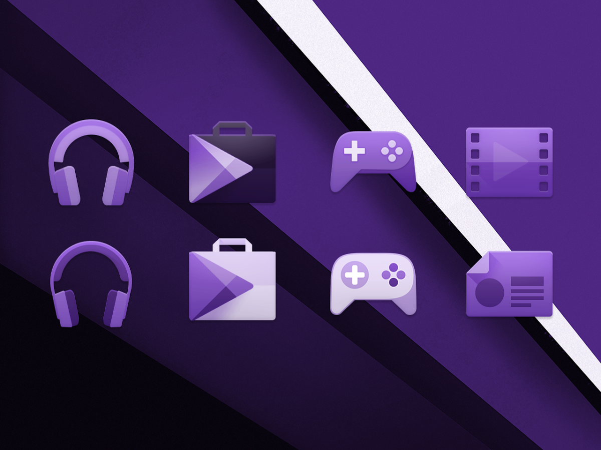 PURPLE - Icon Pack