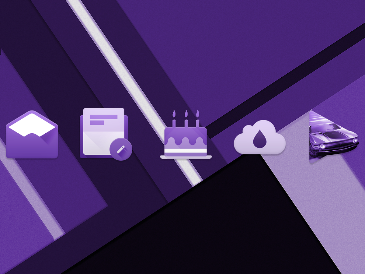 PURPLE - Icon Pack