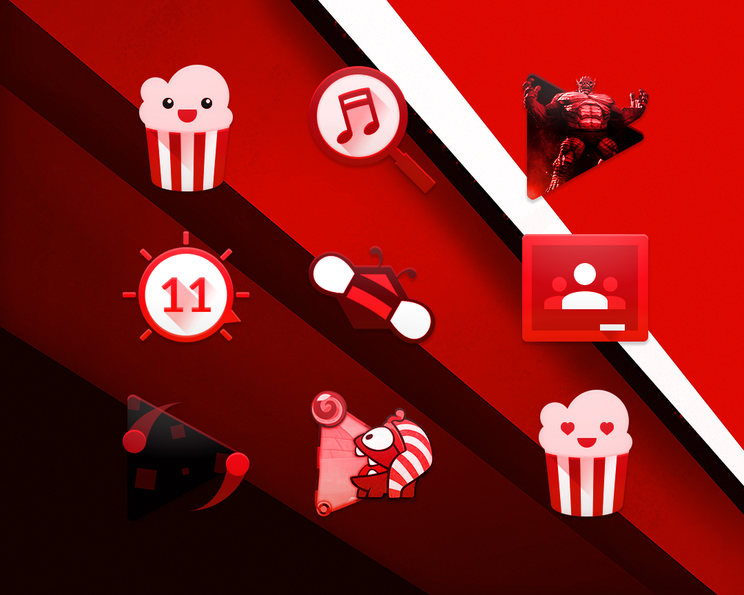 RED - Icon Pack