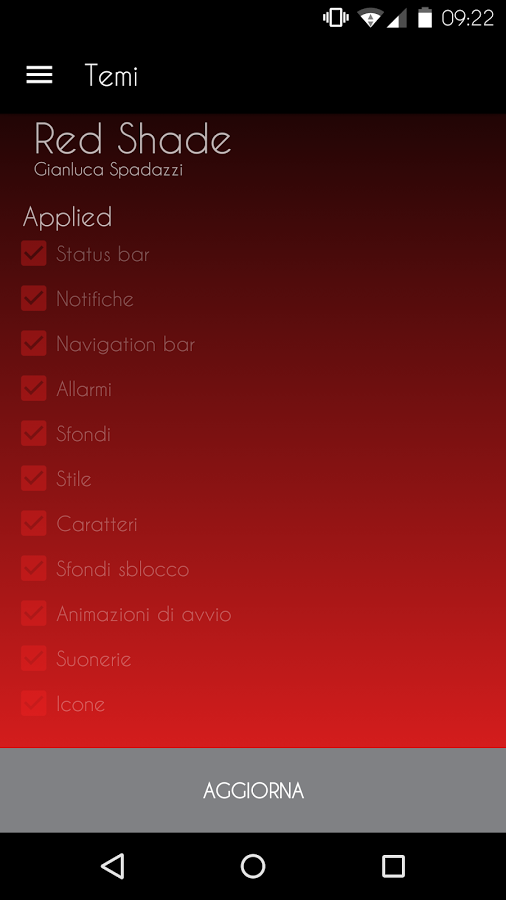 Red Shade - CM12 Theme