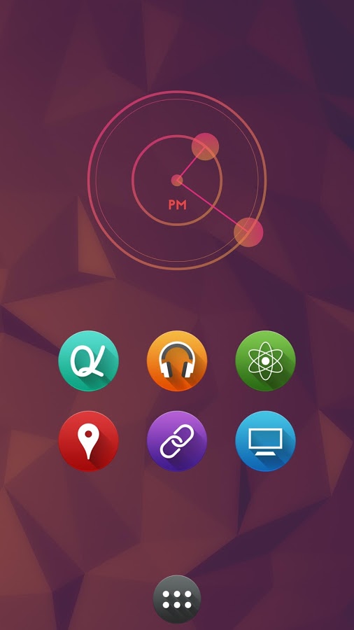 android icon plus with circle