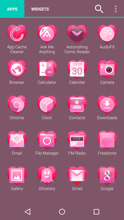 Smokin' HOT - Pink Heart Theme