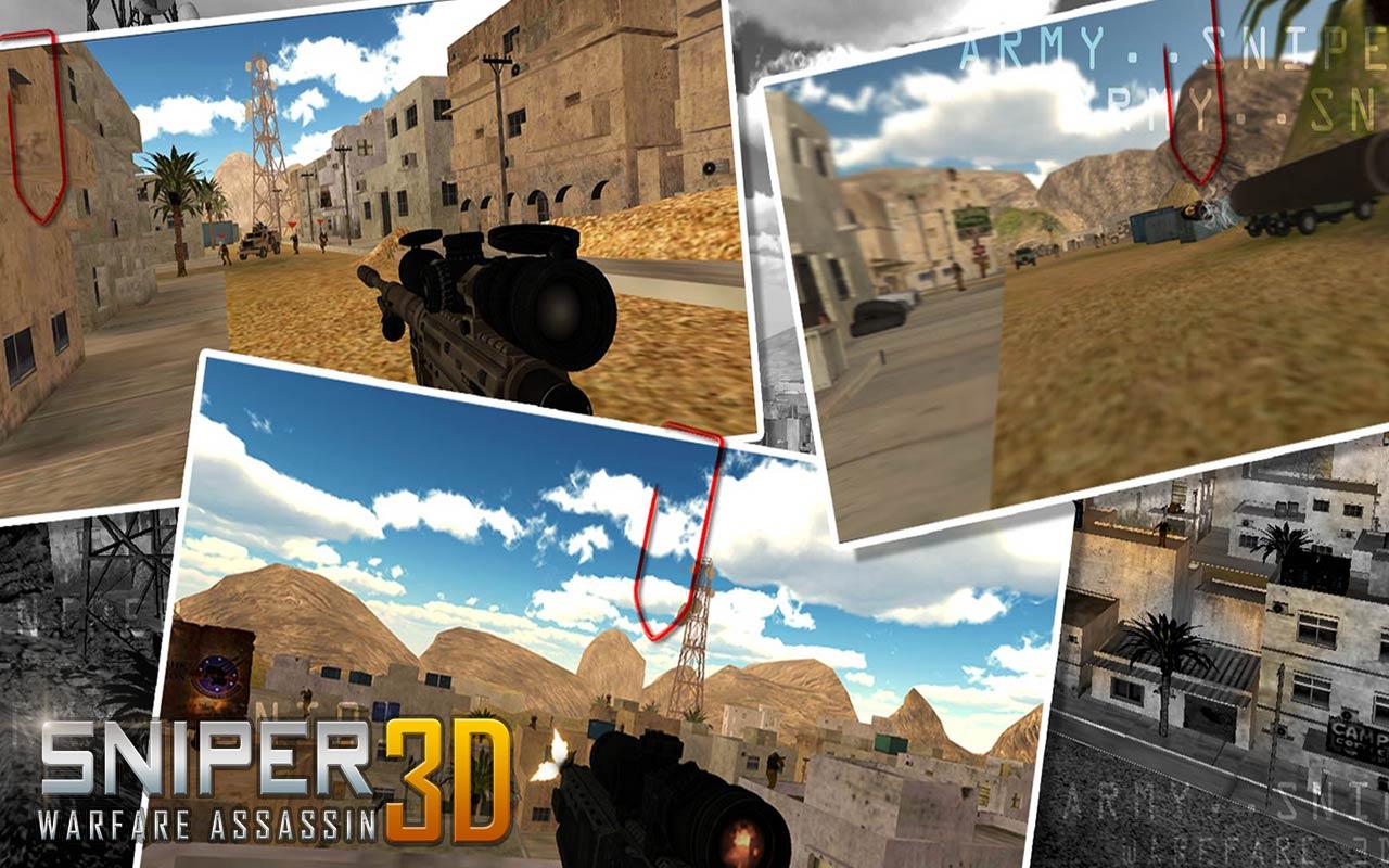 Sniper Warfare Assassin 3D