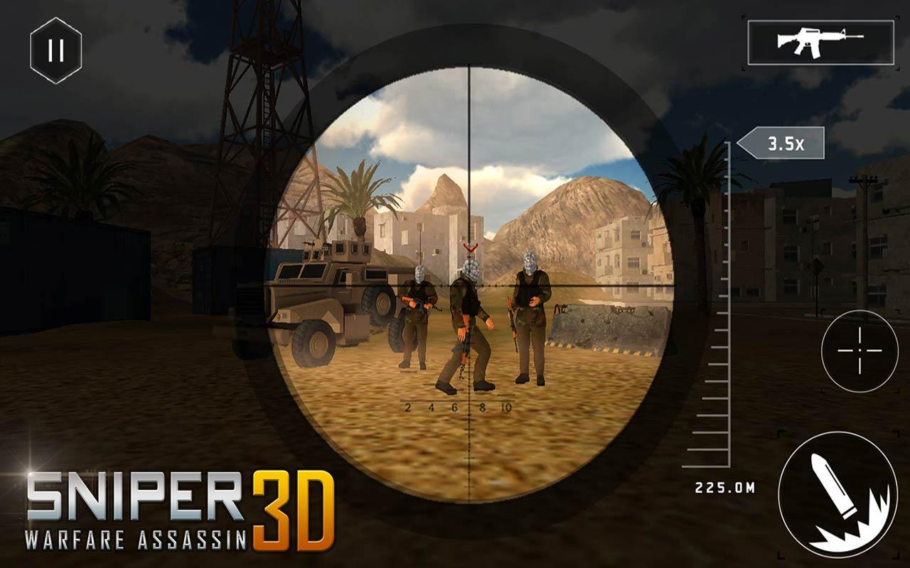 Sniper Warfare Assassin 3D