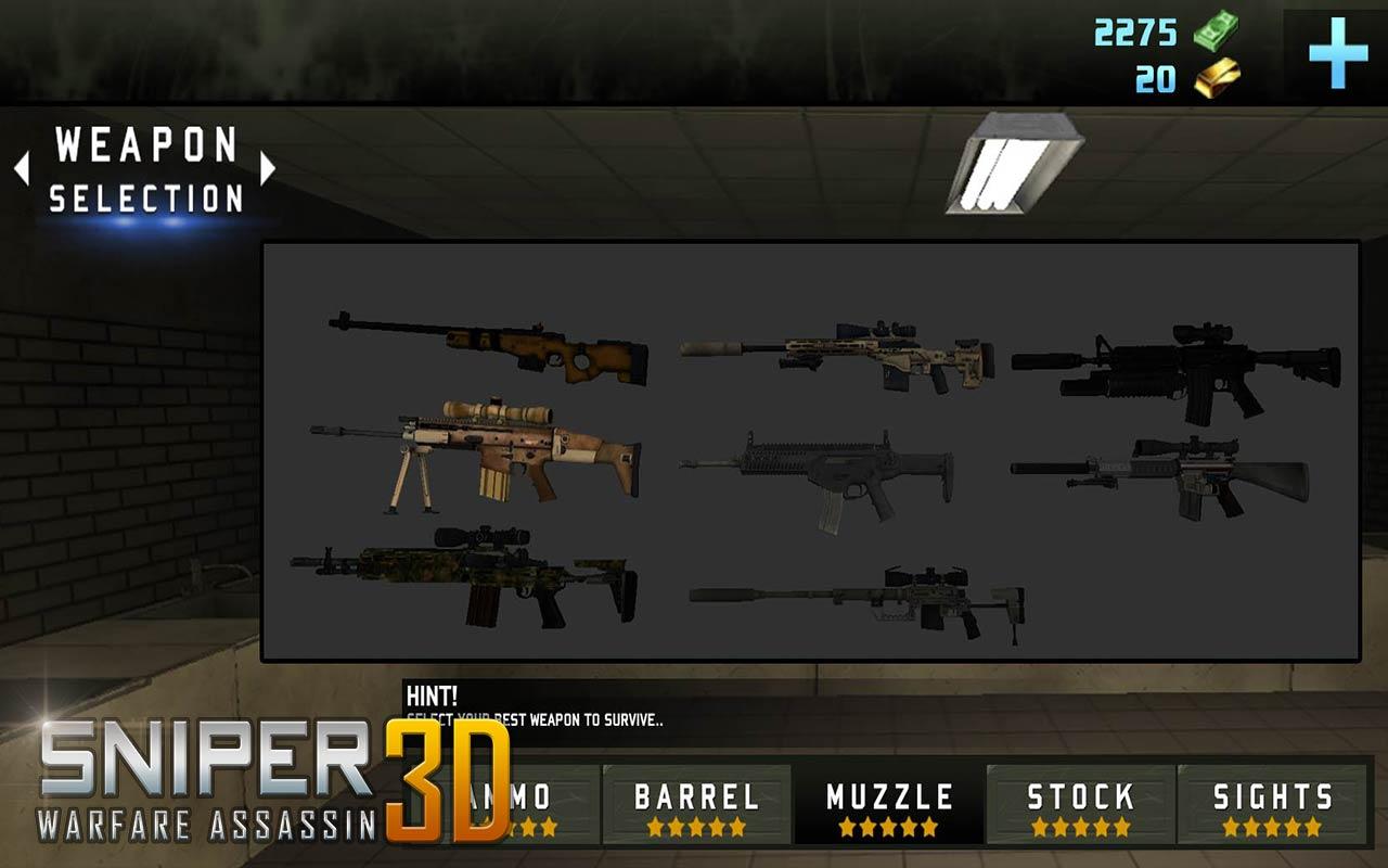 Sniper Warfare Assassin 3D