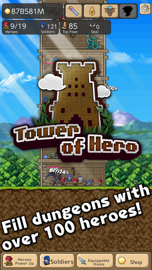 Tower of Hero (Mod Money)