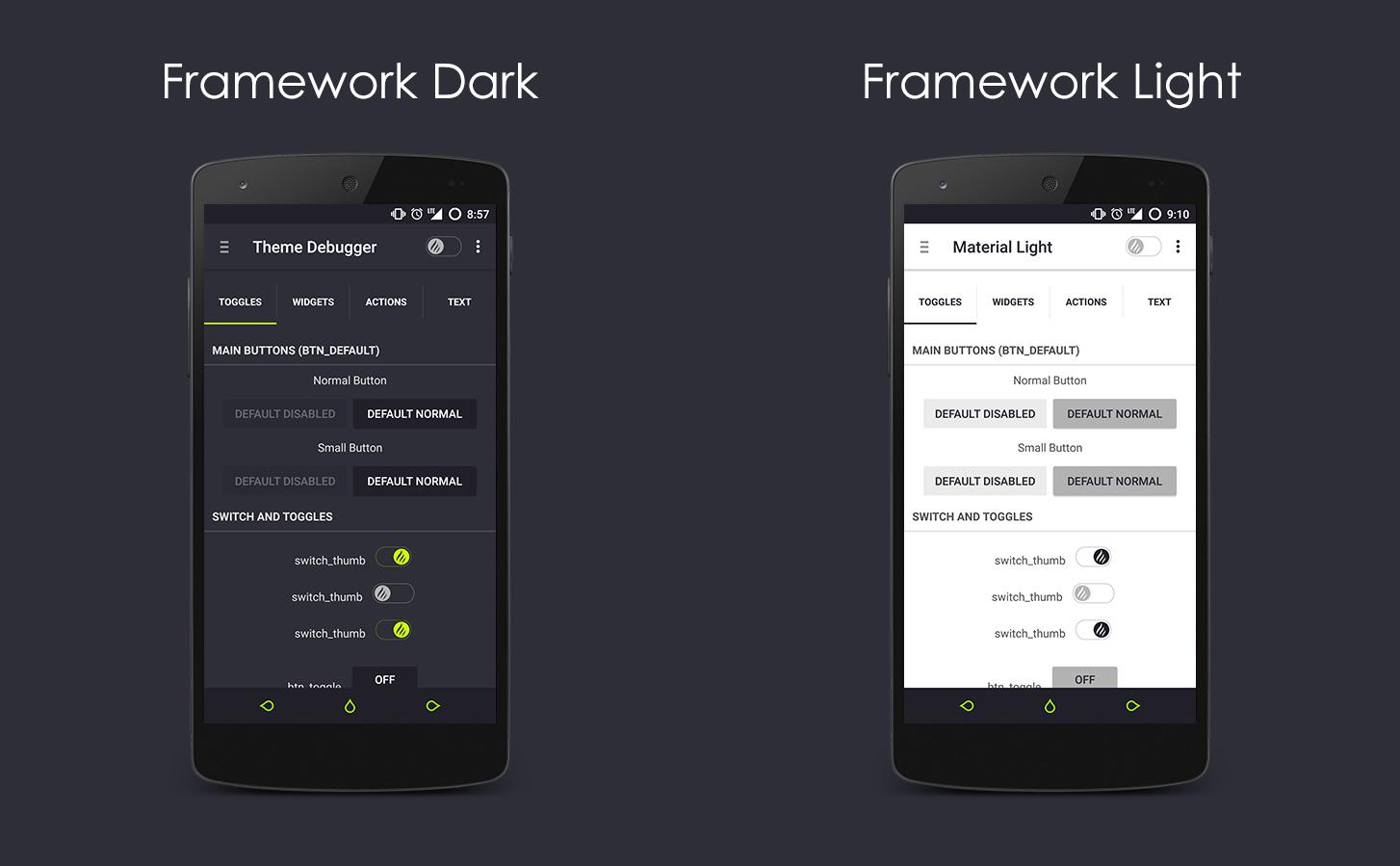 Vapor Lime - CM12 Theme