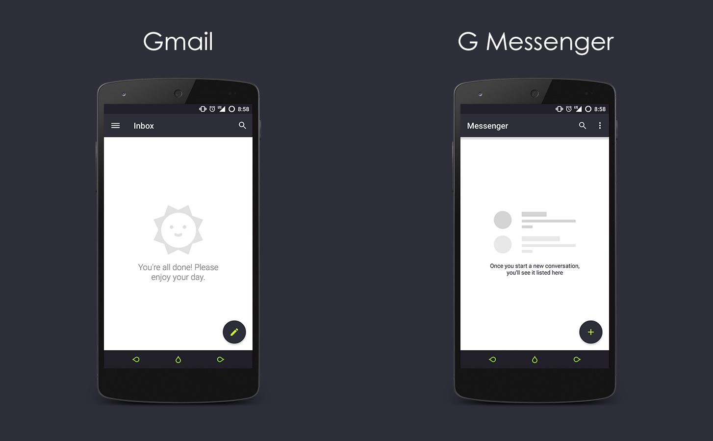 Vapor Lime - CM12 Theme
