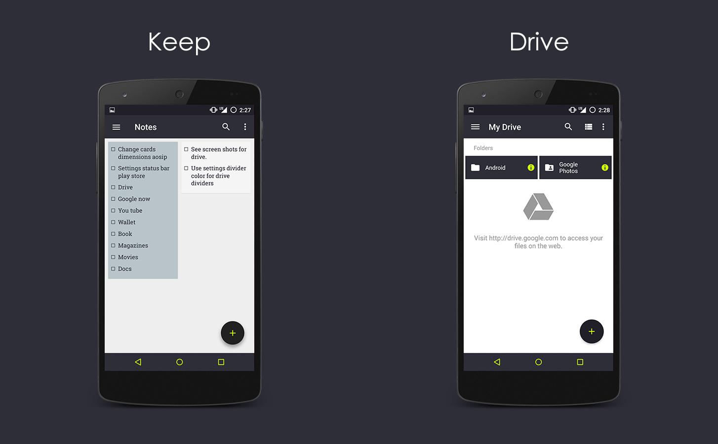 Vapor Lime - CM12 Theme