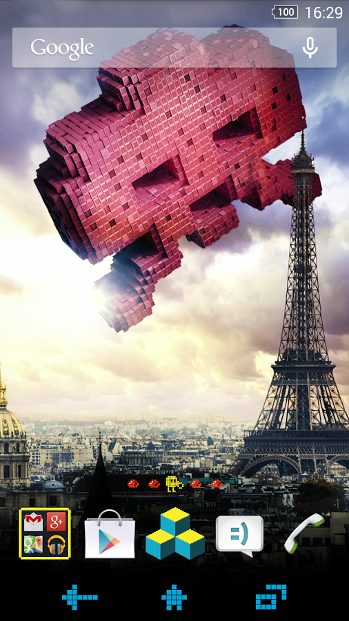 XPERIA™ Pixels Theme