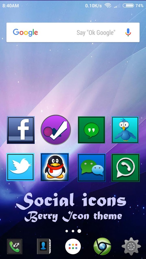 Berry icon theme