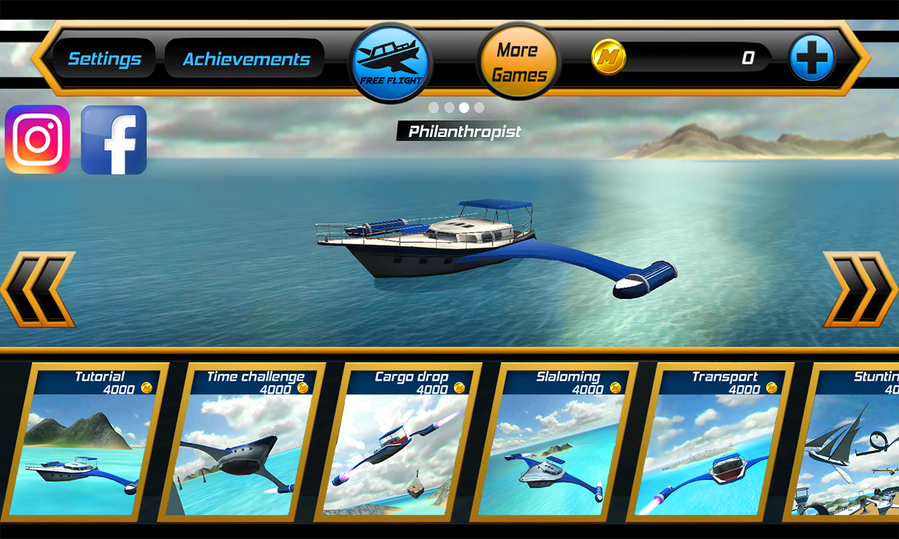 Game of Flying: Cruise Ship 3D (Mod Money)