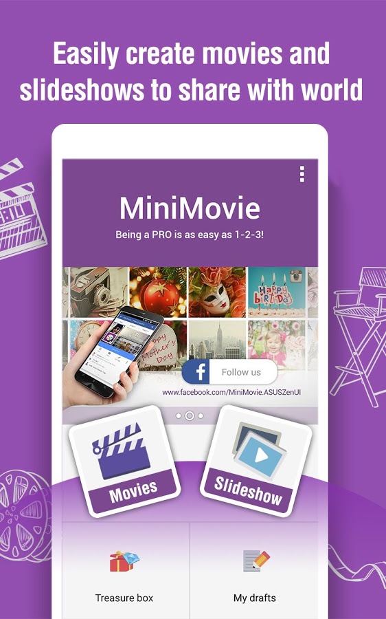 MiniMovie-Slideshow Video Edit