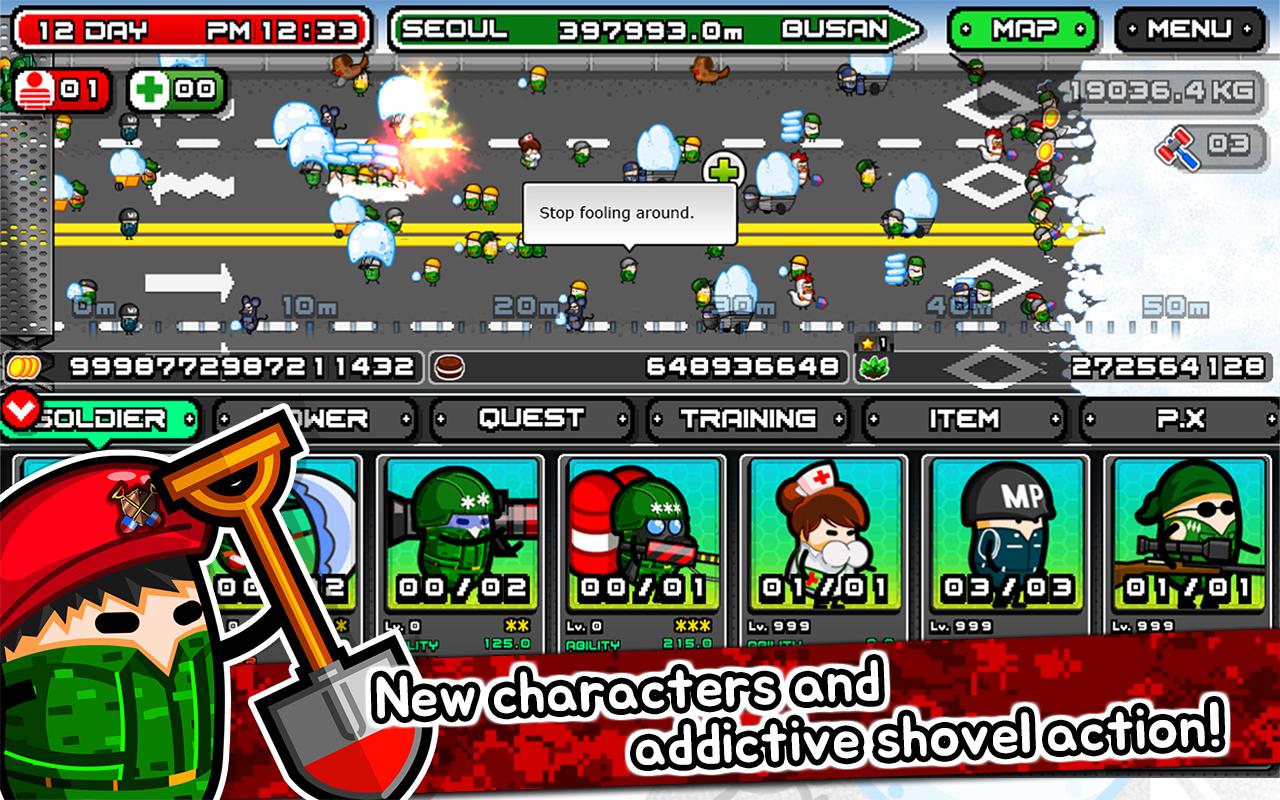 Shovel commandos 2 clicker !