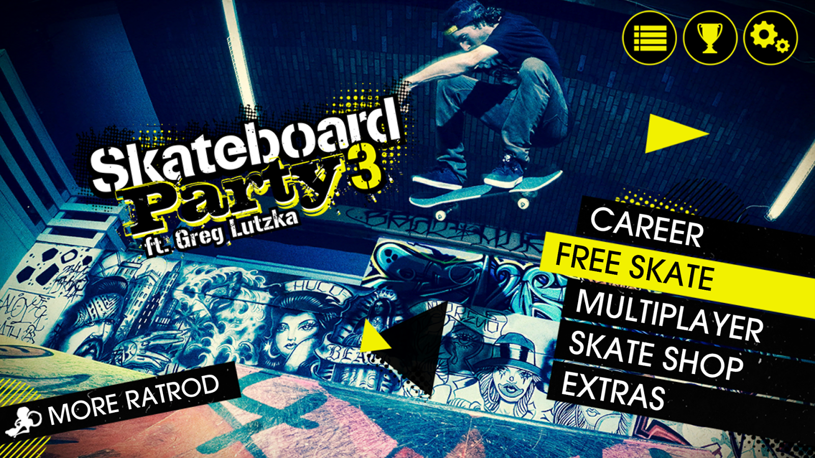 Skateboard Party 3 Greg Lutzka (Unlocked)