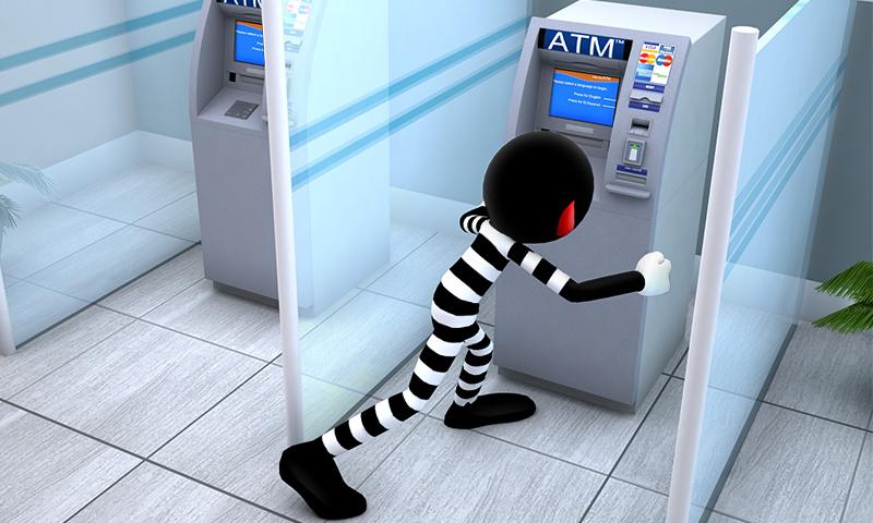 Stickman Bank Robbery Escape