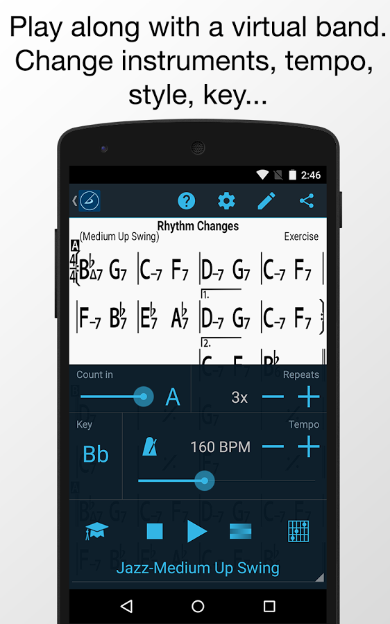 download the new version for android iReal Pro