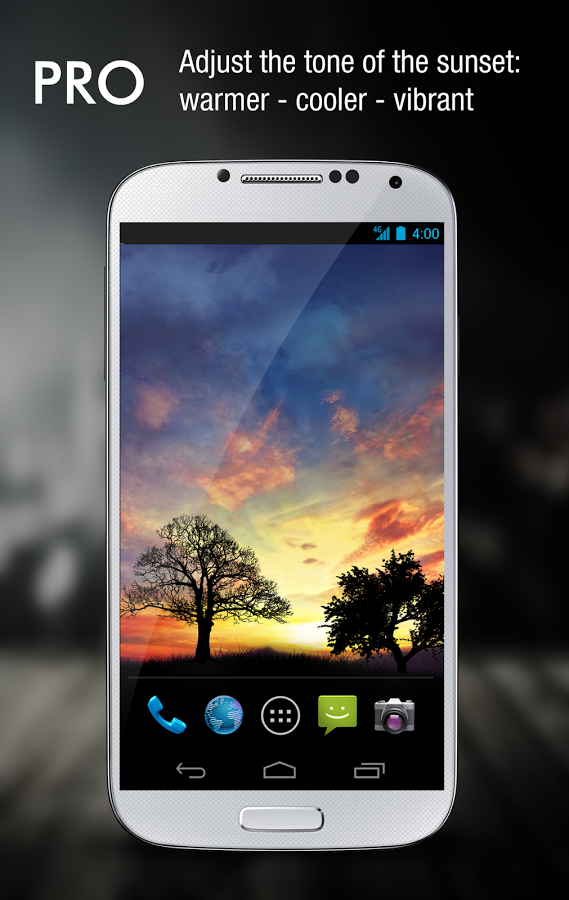 Sunset Hill Pro Live Wallpaper