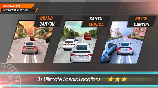 Highway Traffic Racing : Extreme Simulation (Mod Money)