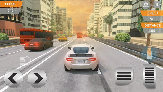 Highway Traffic Racing : Extreme Simulation (Mod Money)