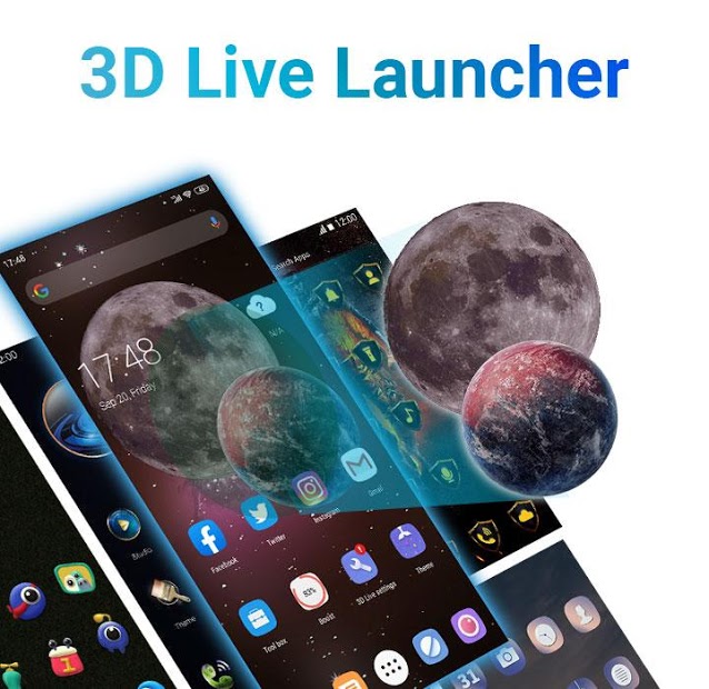 3D Launcher - Your Perfect 3D Live Launcher (Premium)