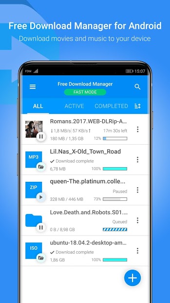 Free Download Manager - Download torrents, videos