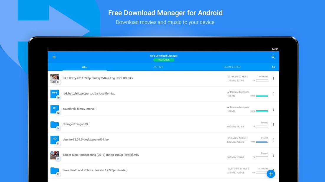 Free Download Manager - Download torrents, videos