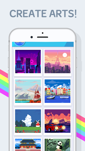 Pixel Art : World travel (Mod)