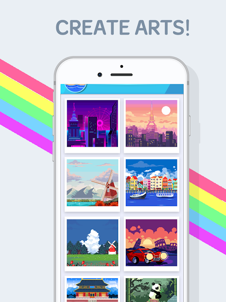 Pixel Art : World travel (Mod)