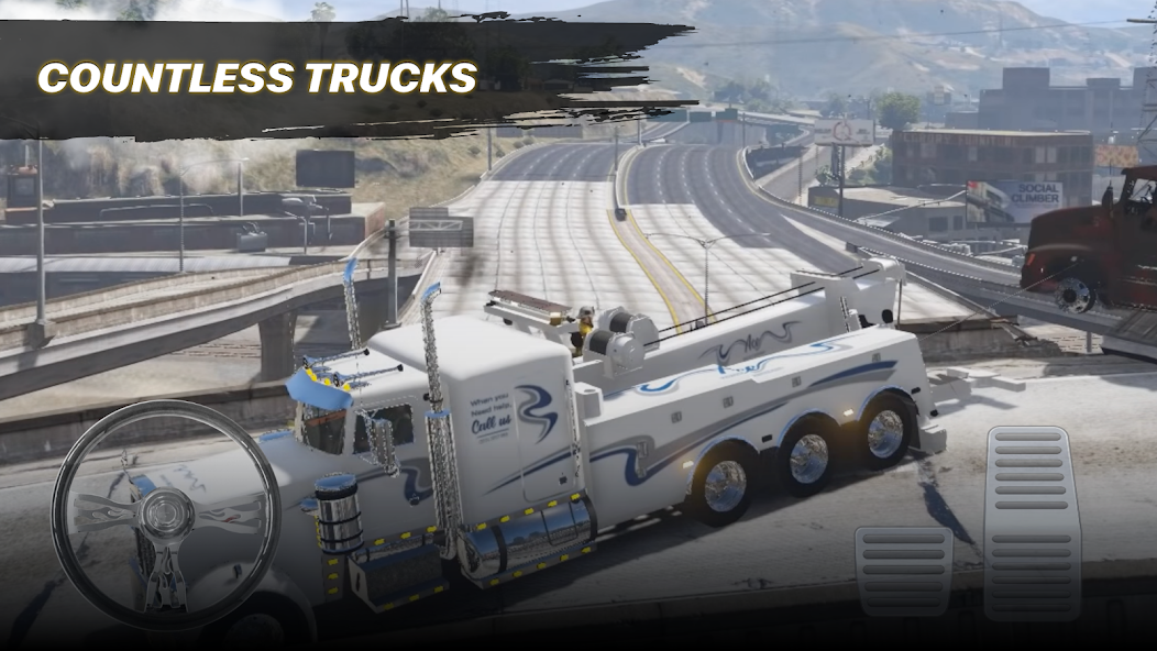 Truck Simulator Games TOW USA