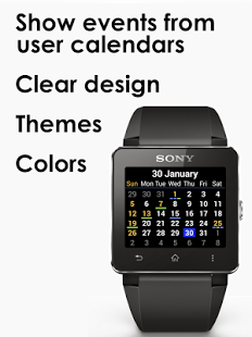 Calendar SmartWatch