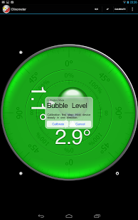 Clinometer + bubble level