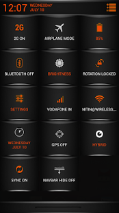 Dark Fire Theme CM11/AOSP/PA