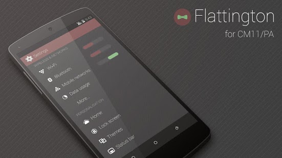 Flattington CM11/PA theme