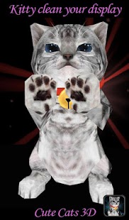 Fluffy Cat Pet 3D HD - full