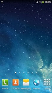 Galaxy Parallax Live Wallpaper