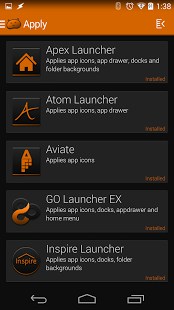 JB Extreme Launch Theme Orange