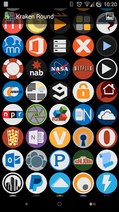 Kraken Round Icon Pack